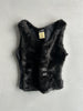 GIANFRANCO FERRÉ - 1990s FAUX FUR VEST TOP