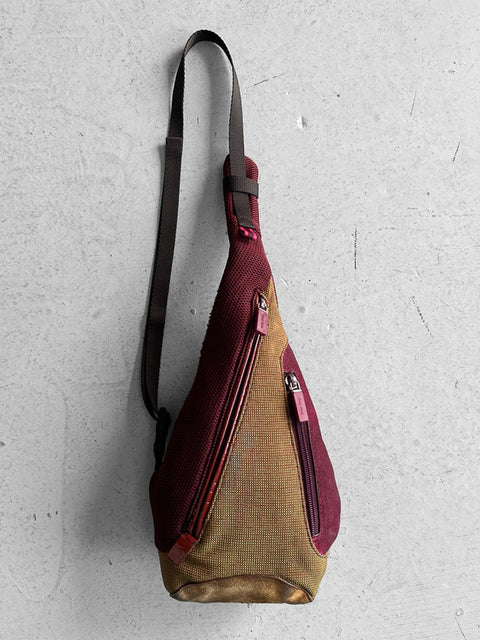 MIU MIU - F/W 1999 MESH AND SUEDE SLING BAG