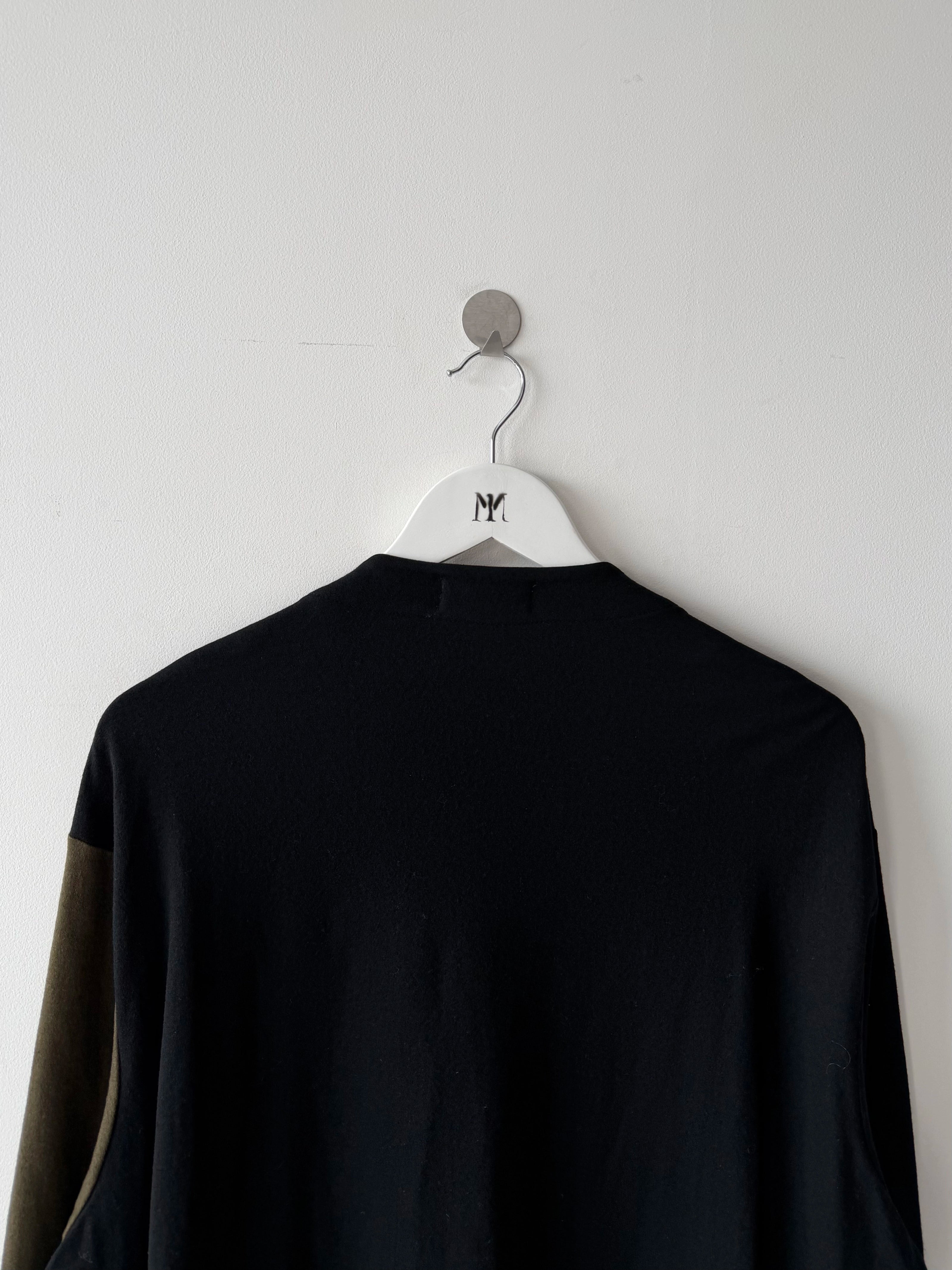 YOHJI YAMAMOTO - F/W 1996 BI-COLOUR LONG CARDIGAN