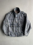 ARMANI JEANS - early 1990s WOOL LINING DENIM BOMBER JACKET
