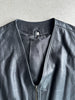 1980s LEATHER WAISTCOAT