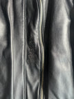 VERSUS VERSACE - early 2000s REMOVABLE COLLAR LEATHER JACKET