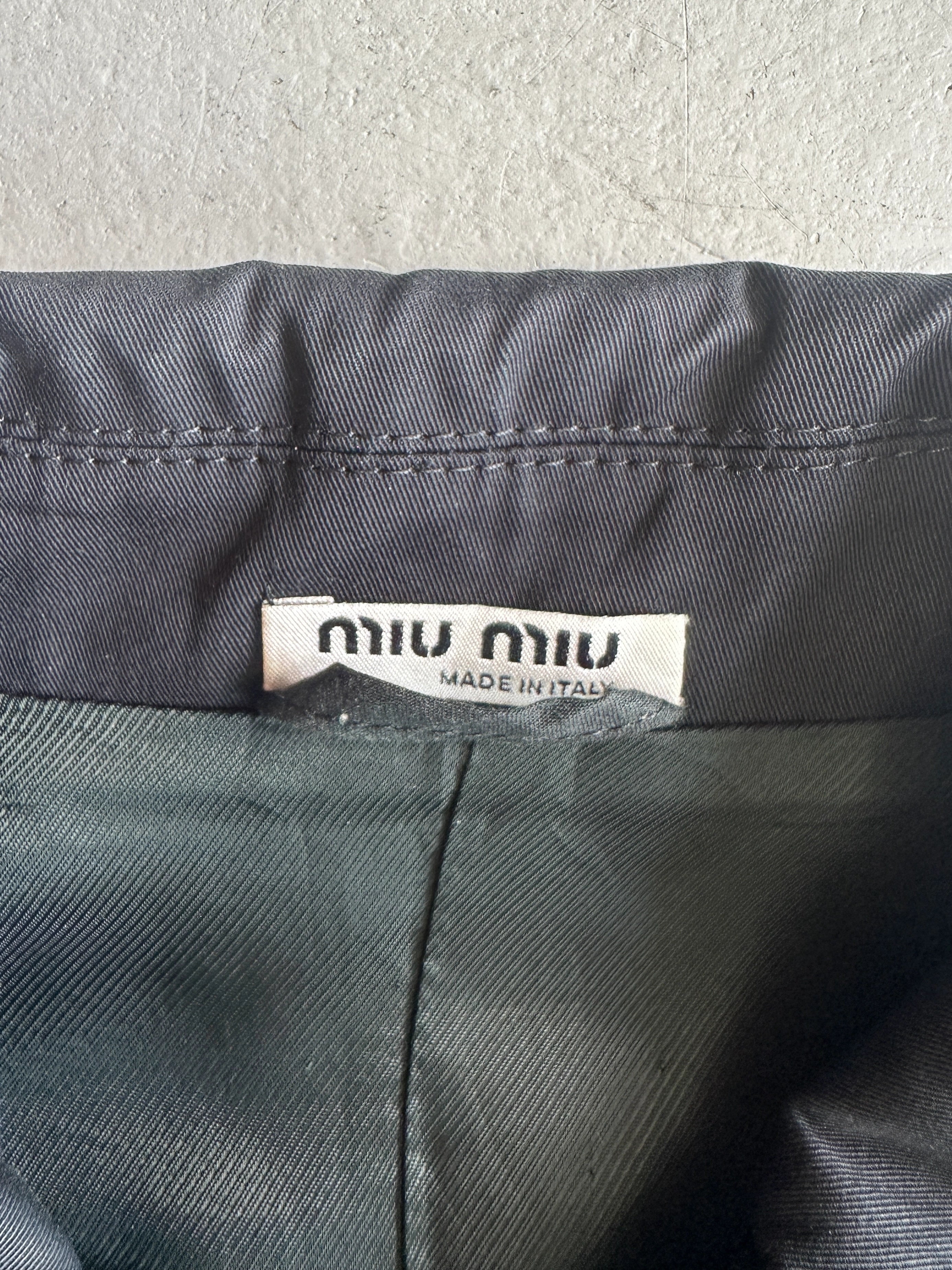 MIU MIU - S/S 2006 GATHERED SLEEVE BLAZER