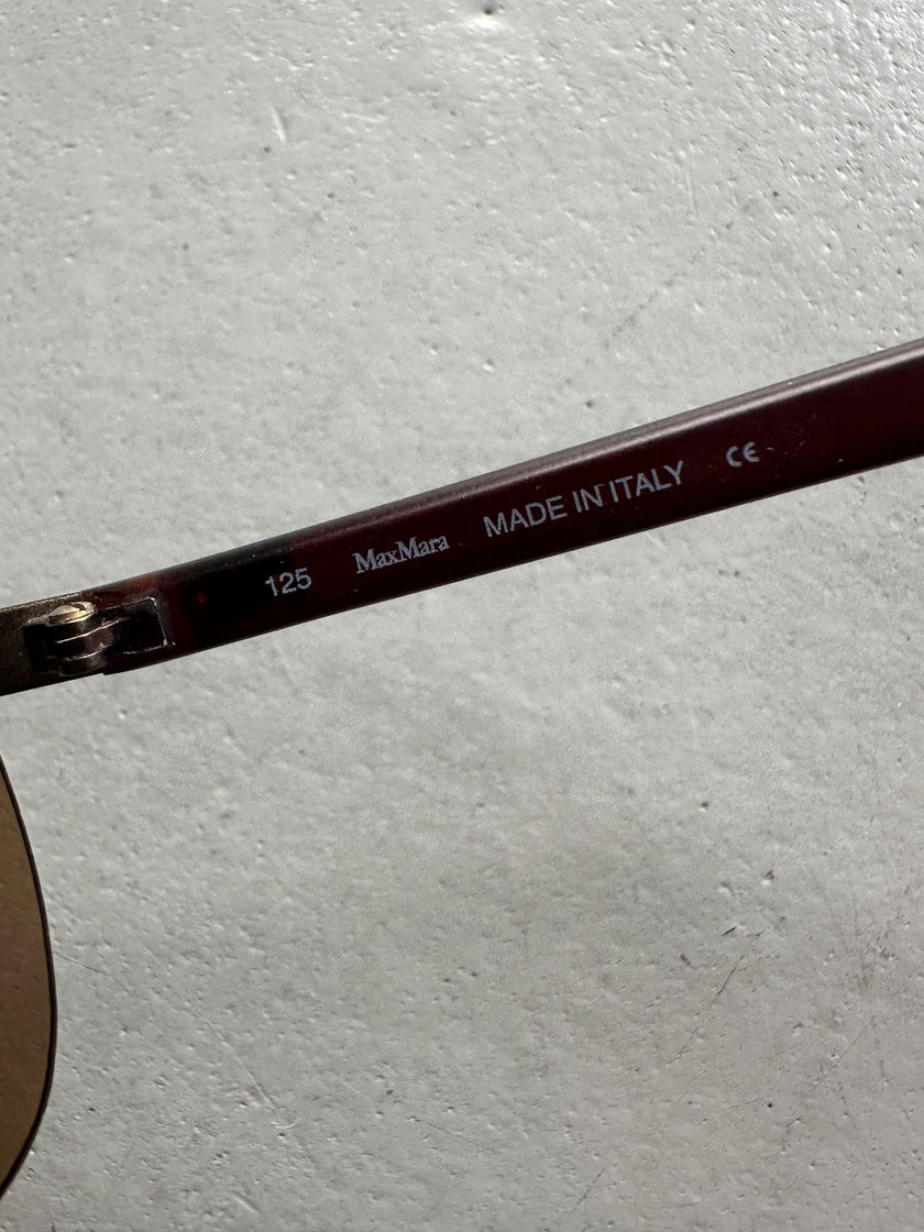 MAX MARA - 2000s SHIELD SUNGLASSES
