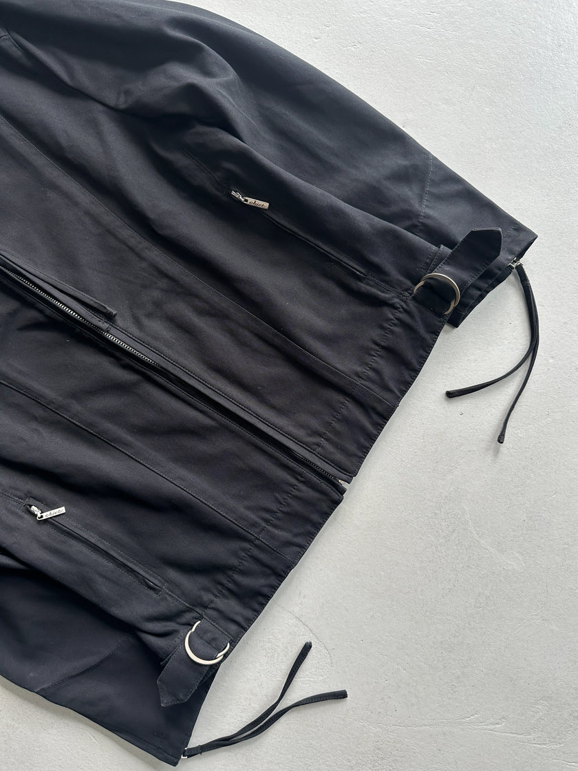 JEAN PAUL GAULTIER OBJET - 1990s TEXTURED BIKER JACKET