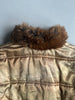 ARMANI JEANS - F/W 1988 CROPPED FIT JACKET WITH FUR COLLAR