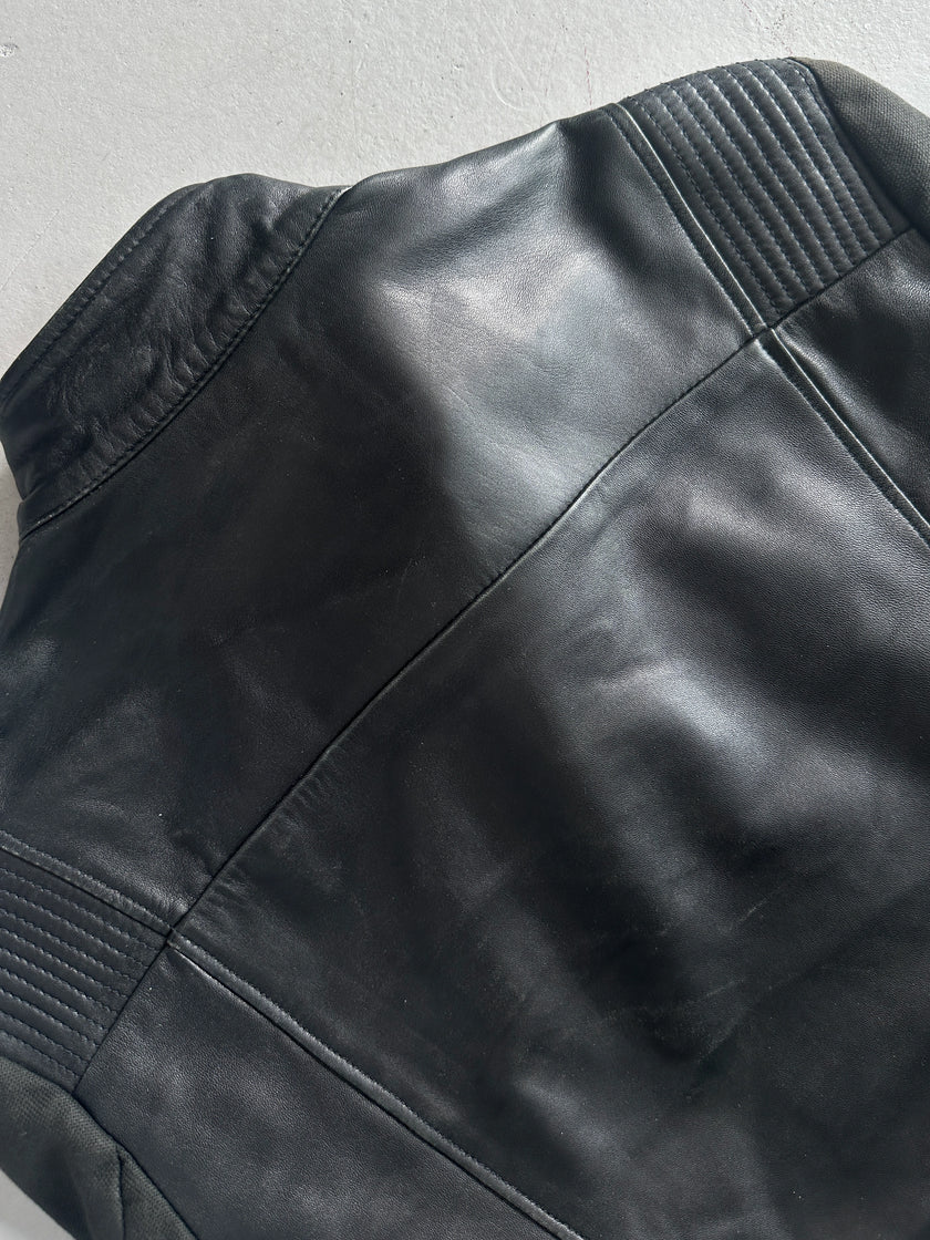 GIANFRANCO FERRÉ - 1990s BIKER LEATHER JACKET