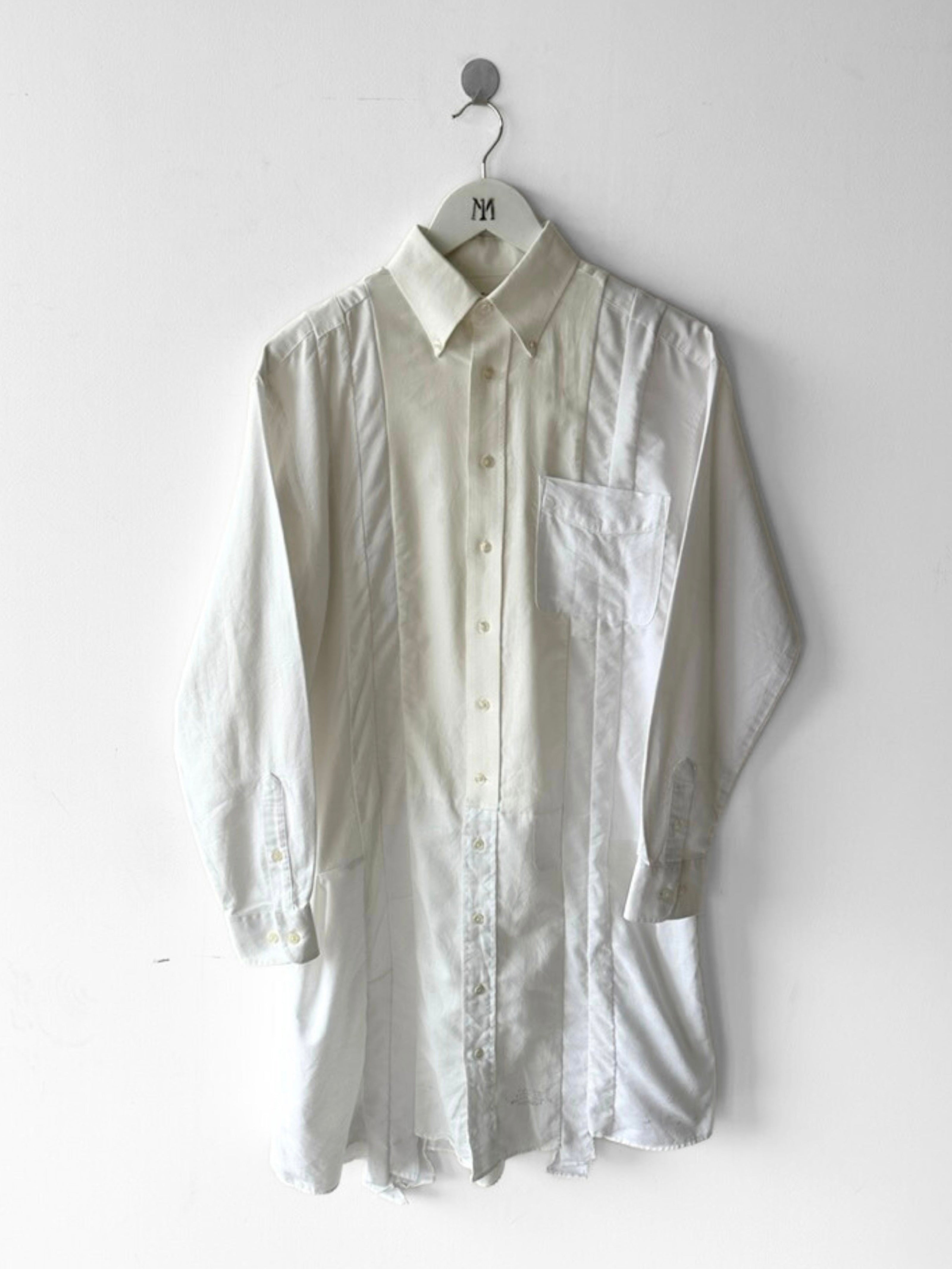 REBUILD BY NEEDLES BY NEPENTHES - early 2010s DECONSTRUCTED LONG SHIRT