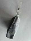 PRADA - S/S 1998 PLEXI HANDLE NYLON SHOULDER BAG