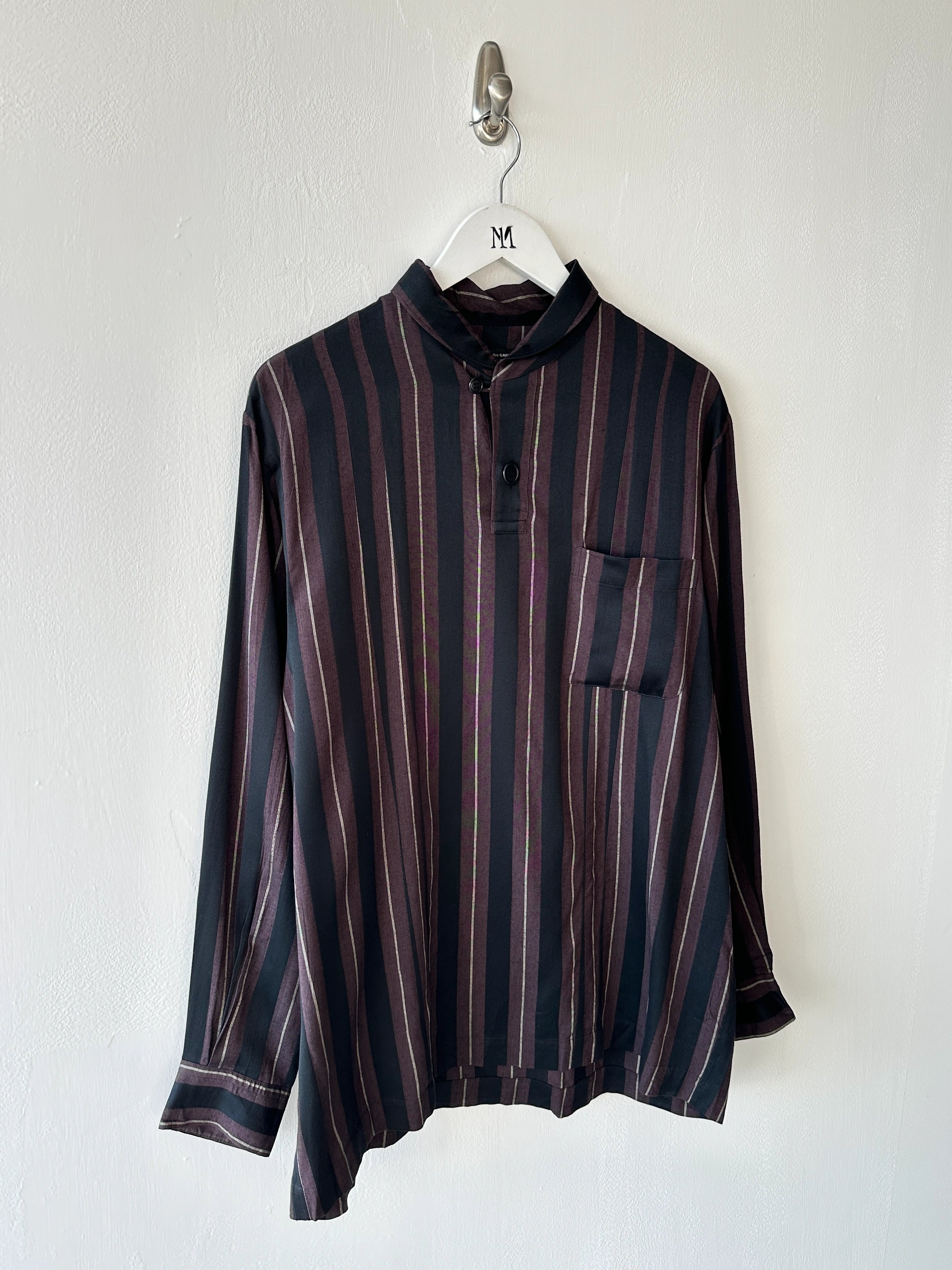 COMME DES GARÇONS - F/W 1995 STRIPED LONG SLEEVE PULLOVER TOP