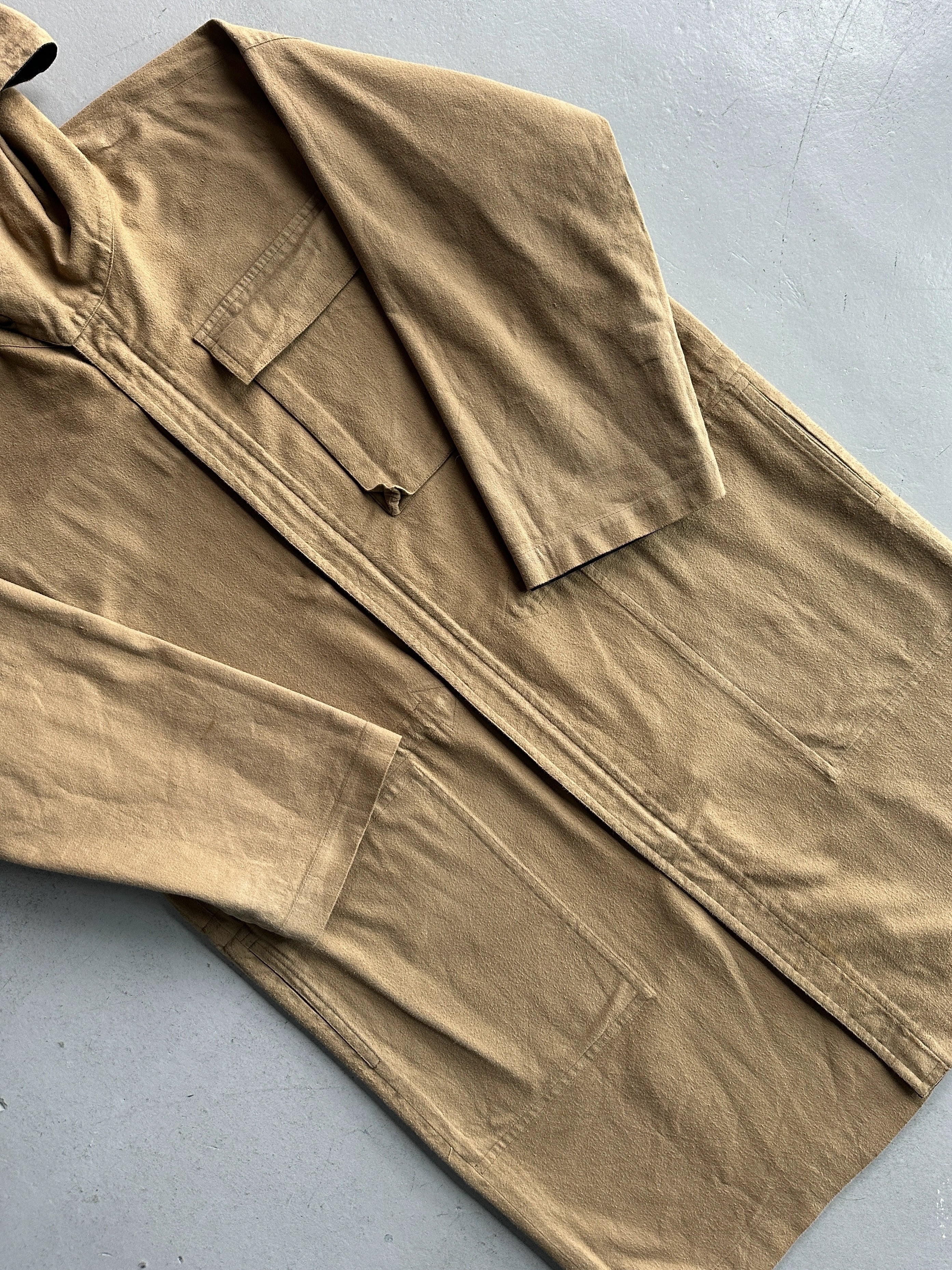 ISSEY MIYAKE - late 1970s REVERSIBLE HOODED PARKA COAT