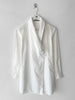 ISSEY MIYAKE - F/W 2009 LONG TUNIC SHIRT WITH SHAWL COLLAR