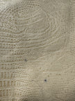 DOLCE & GABBANA - S/S 2004 EMBOSSED LEATHER MINI SKIRT