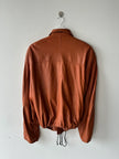 LA MATTA - 1980s SOFT LEATHER JACKET WITH DRAWSTRING HEM
