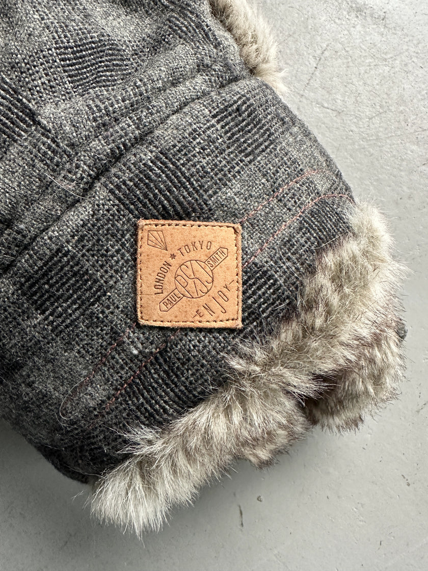 PAUL SMITH - early 2000s TRAPPER FUR HAT