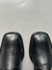 BYBLOS - 1980s MONK LEATHER SHOES