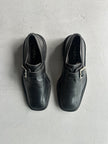 BYBLOS - 1980s MONK LEATHER SHOES