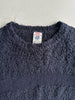DIESEL - 2000s BOUCLE TEXTURED UPPER BODY CREWNECK JUMPER