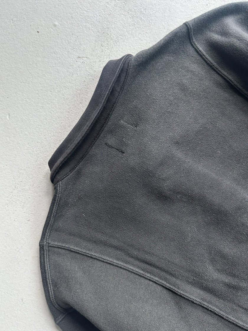 ICEBERG - 1990s PANELED FITTED WAIST SWEATER CARDIGAN