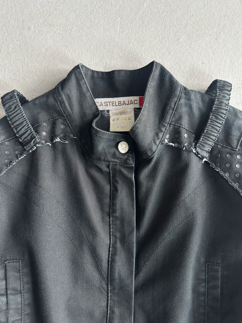 JEAN CHARLES CASTELBAJAC - 1990s SLIM FIT MILITARY JACKET