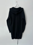 COMME DES GARÇONS - S/S 2025 MESH FRONT LONG ZIPPED HOODIE