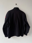 LES COPAINS - 1980s PANELED BOMBER JACKET WITH PATCH POCKETS AT CHEST