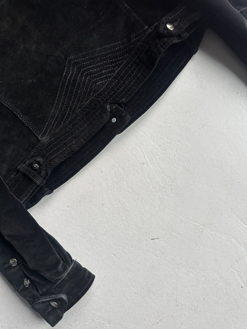 C’N’C COSTUME NATIONAL - F/W 2006 MULTI POCKET VELVET JACKET