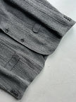 DANIELE ALESSANDRINI - 2000s SLIM FIT BLAZER WITH REMOVABLE HOOD PANEL