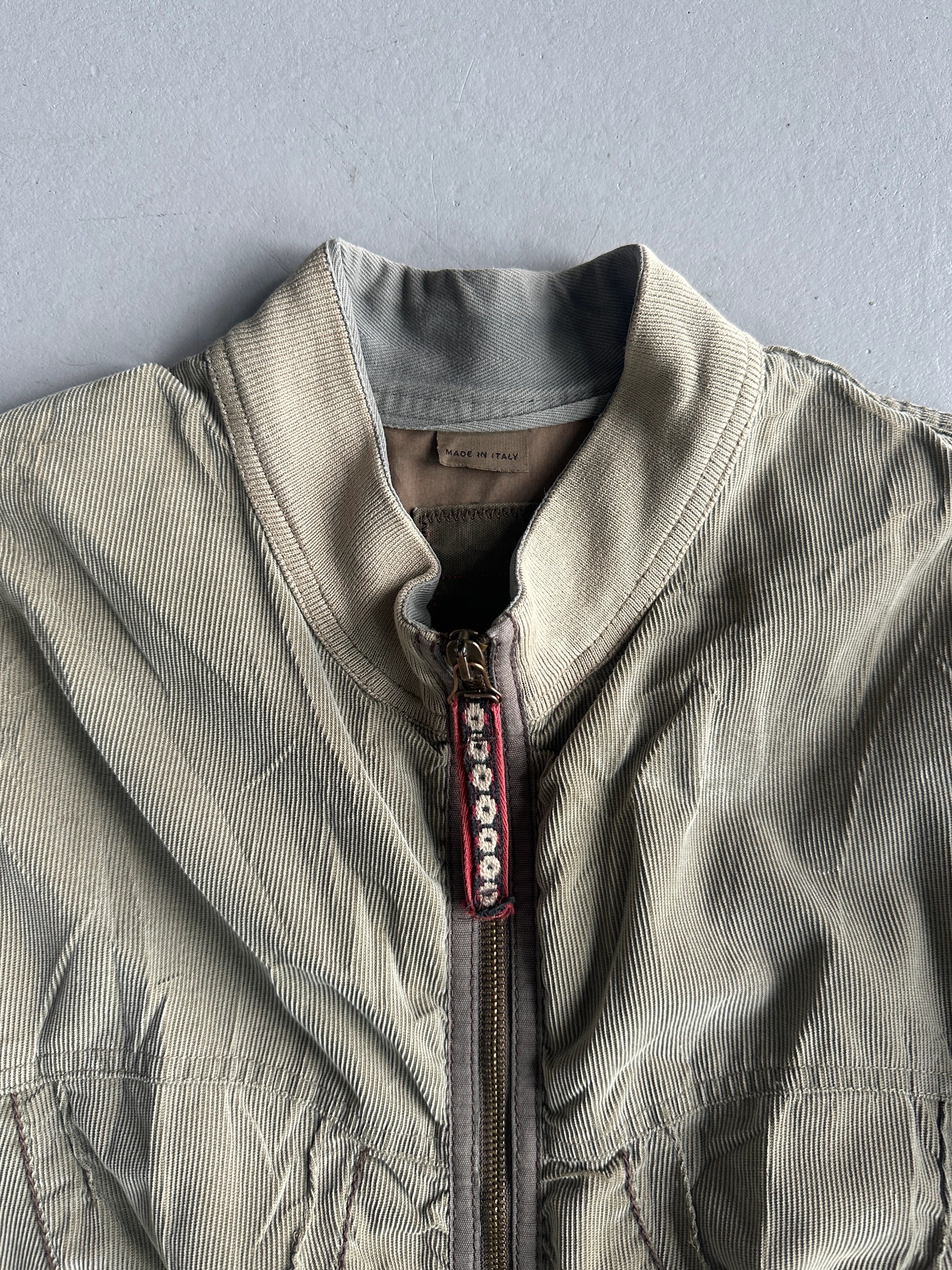 MARITHÉ + FRANÇOIS GIRBAUD - F/W 2003 LONG JACKET WITH FISHTAIL HEM