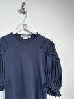 COMME DES GARÇONS - S/S 2008 RUCHED PUFF SLEEVE TOP