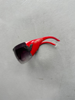 EMPORIO ARMANI  - 1990s OVERSIZED SHIELD SUNGLASSES