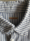 KAPITAL - 1990s ASYMMETRICAL FRONT STRIPED SHIRT