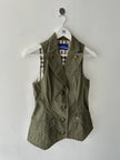 BURBERRY BLUE LABEL - early 2000s BUTTONED VEST GILET