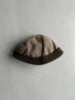 ARMANI JEANS - 1990s TWEED BEANIE HAT