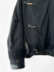 ITALIAN LABEL F/W 2005 TECHNICAL JACKET WITH OVERSIZED FUR COLLAR