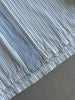 COMME DES GARÇONS - F/W 2009 OVERSIZED STRIPED SHIRT WITH ZIP CONTRASTING PANEL