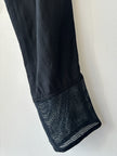 ISSEY MIYAKE - S/S 2014 RELAXED TROUSERS WITH GRID MESH PANELS