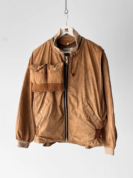 BONEVILLE BY MASSIMO OSTI 1980s BOMBER JACKET