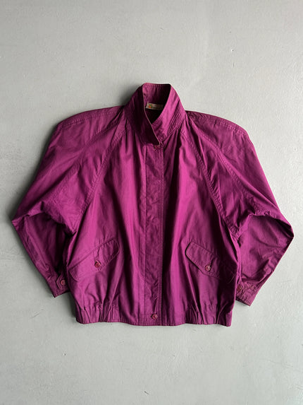 ISSEY MIYAKE - 1980s BOXY FIT BOMBER JACKET