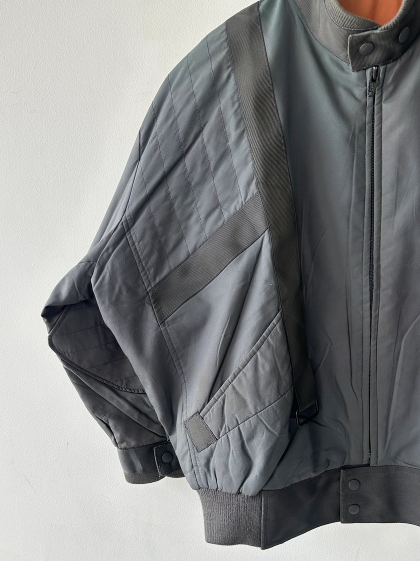 ISSEY MIYAKE SKYLINE - 1982 TECHNICAL BOMBER JACKET