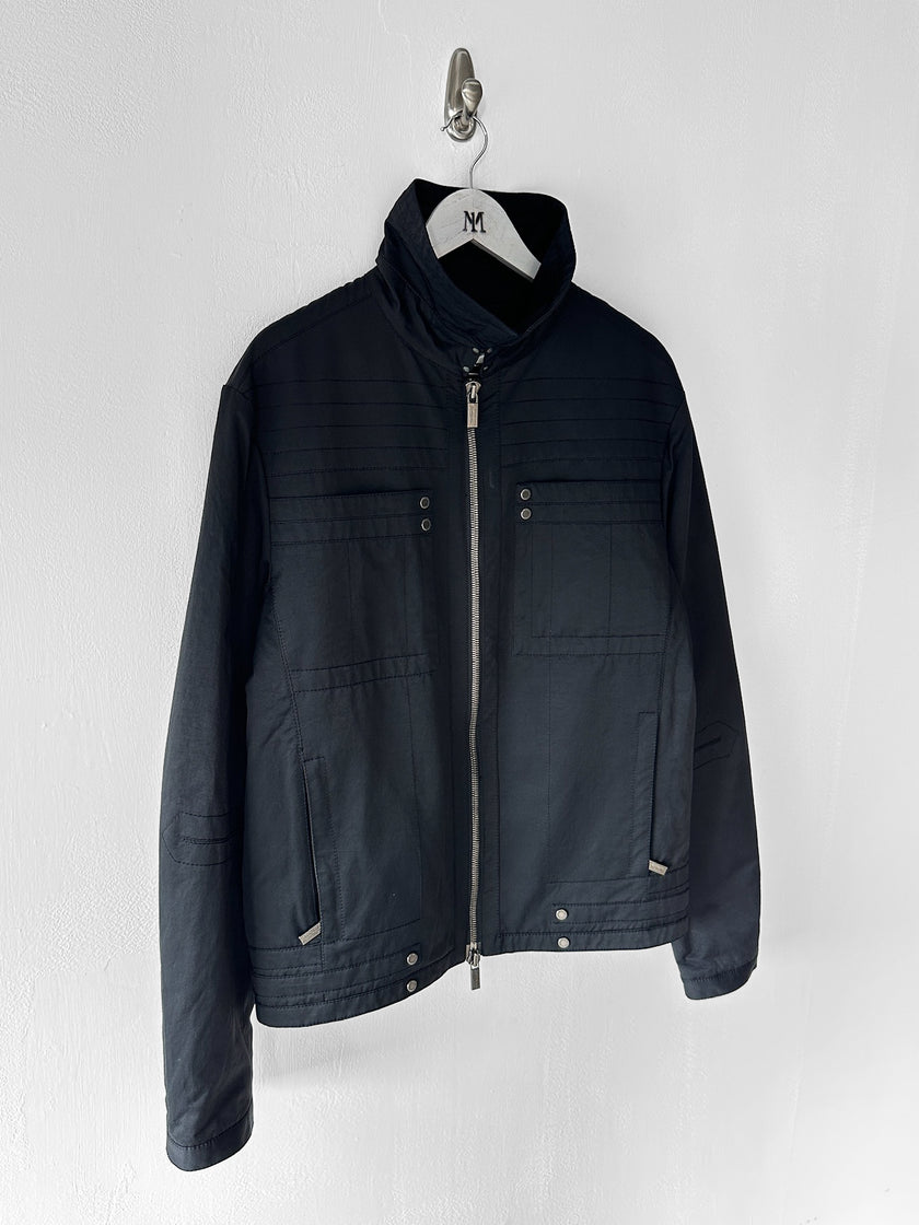 DIRK BIKKEMBERGS - F/W 2008 TECHNICAL JACKET WITH TWO WAY FRONT ZIP