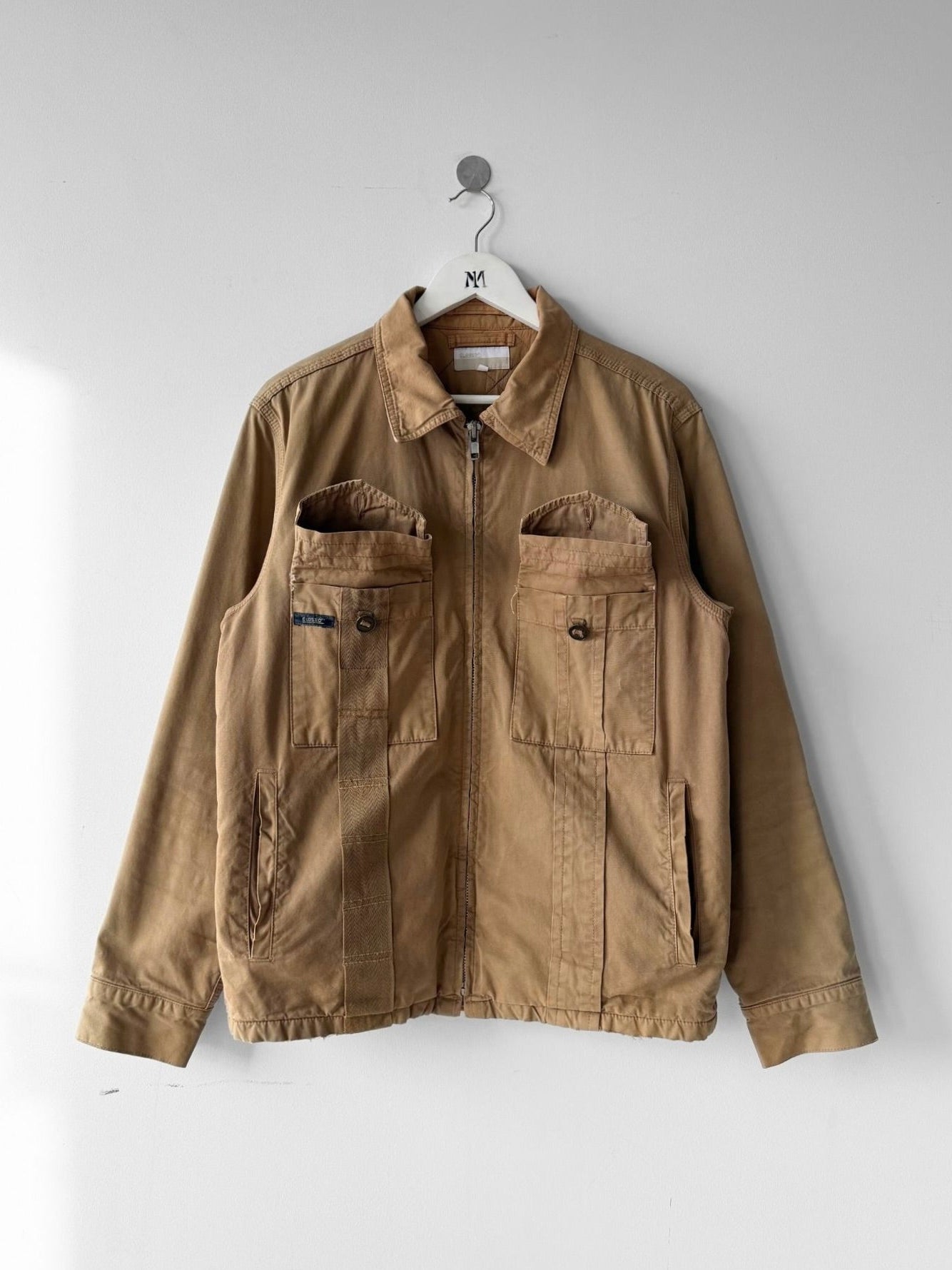 CLOSED - late 1990s FIELD JACKET WITH DOUBLE LAYER POCKETS AT CHEST