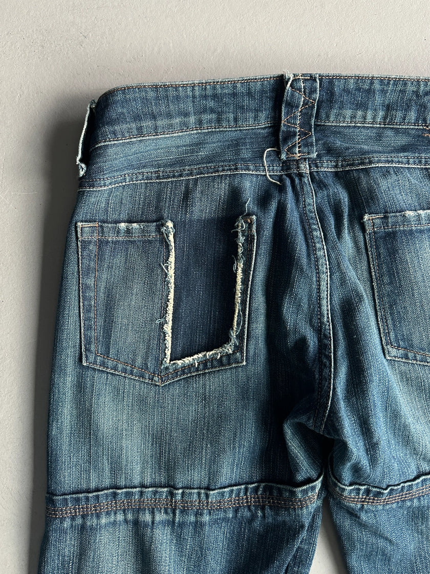 MARITHÉ + FRANÇOIS GIRBAUD - F/W 2004 LOW WAIST CARGO JEANS