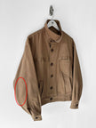 VALENTINO - 1980s CROP FIT JACKET WITH BRUSHED PILE LINING