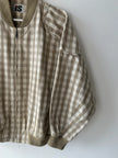 ISSEY MIYAKE IS X TSUMORI CHISATO - A/W 1984/85 CHECKED BOMBER JACKET
