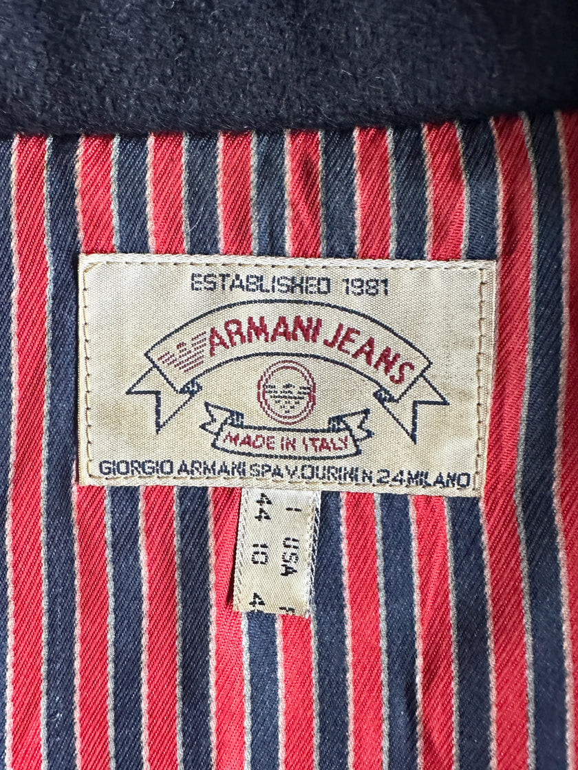 ARMANI JEANS - F/W 1992 CROP FIT MAJORETTE WOOL JACKET