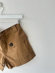 DSQUARED2 - S/S 2014 PANELED CARGO SHORTS WITH OVERSIZED BUTTON DETAILS
