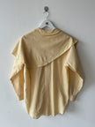 COMME DES GARÇONS -1980s ASYMMETRIC CAPE OVERLAY SHIRT