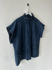 VALENTINO - 1980s 2 IN 1 COTON JACKET VEST WITH BACK PANEL DETAIL