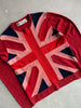 FAKE LONDON - 1990s UNION JACK CASHMERE CREW NECK JUMPER